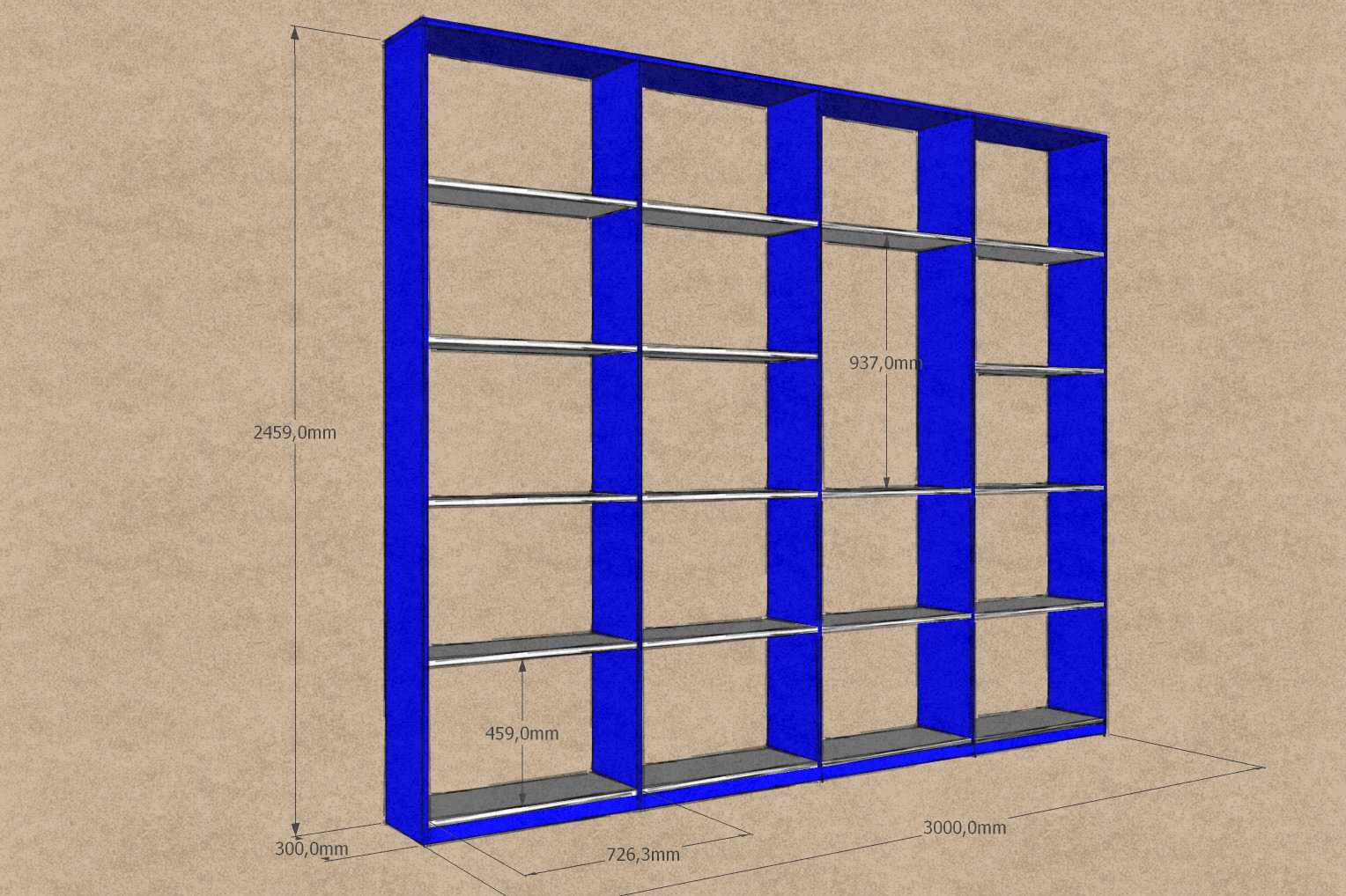 opti-bibliotheque-sur-mesure-medium-chene-bleue-dessin